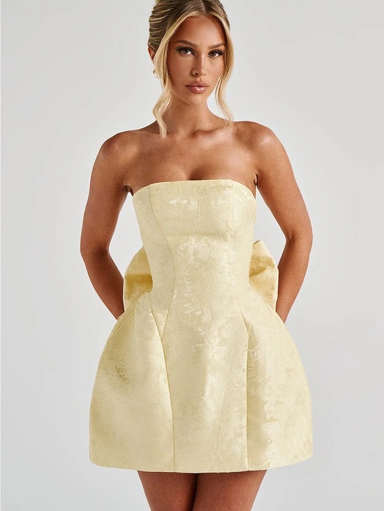 babyboo Dresses & Skirts - Baby boo Yellow Mini Dress